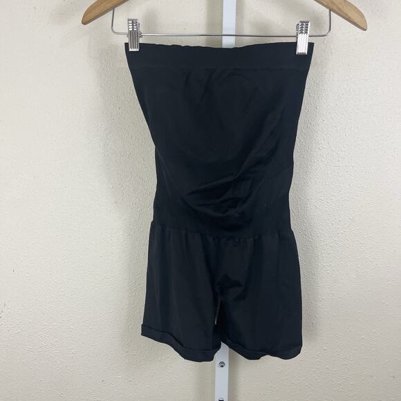 BLANQI Maternity Belly Support Girlshort Maternity Shorts M Medium Black - Picture 3 of 5